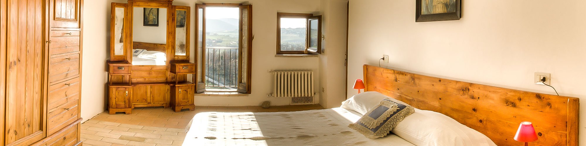 Villa Pianeante in Umbria - Bedroom